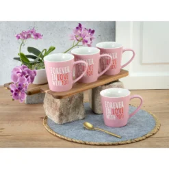 CreaTable Becher »Kaffeebecher Love Collection«, (Set, 4 Tlg.), Mit Liebeserklärung, Tassen Set, 4-teilig 5 CreaTable Becher »Kaffeebecher Love Collection«, (Set, 4 Tlg.), Mit Liebeserklärung, Tassen Set, 4-teilig -Creatable 04e7a8f1620fff78f3f7178b663bc4aa