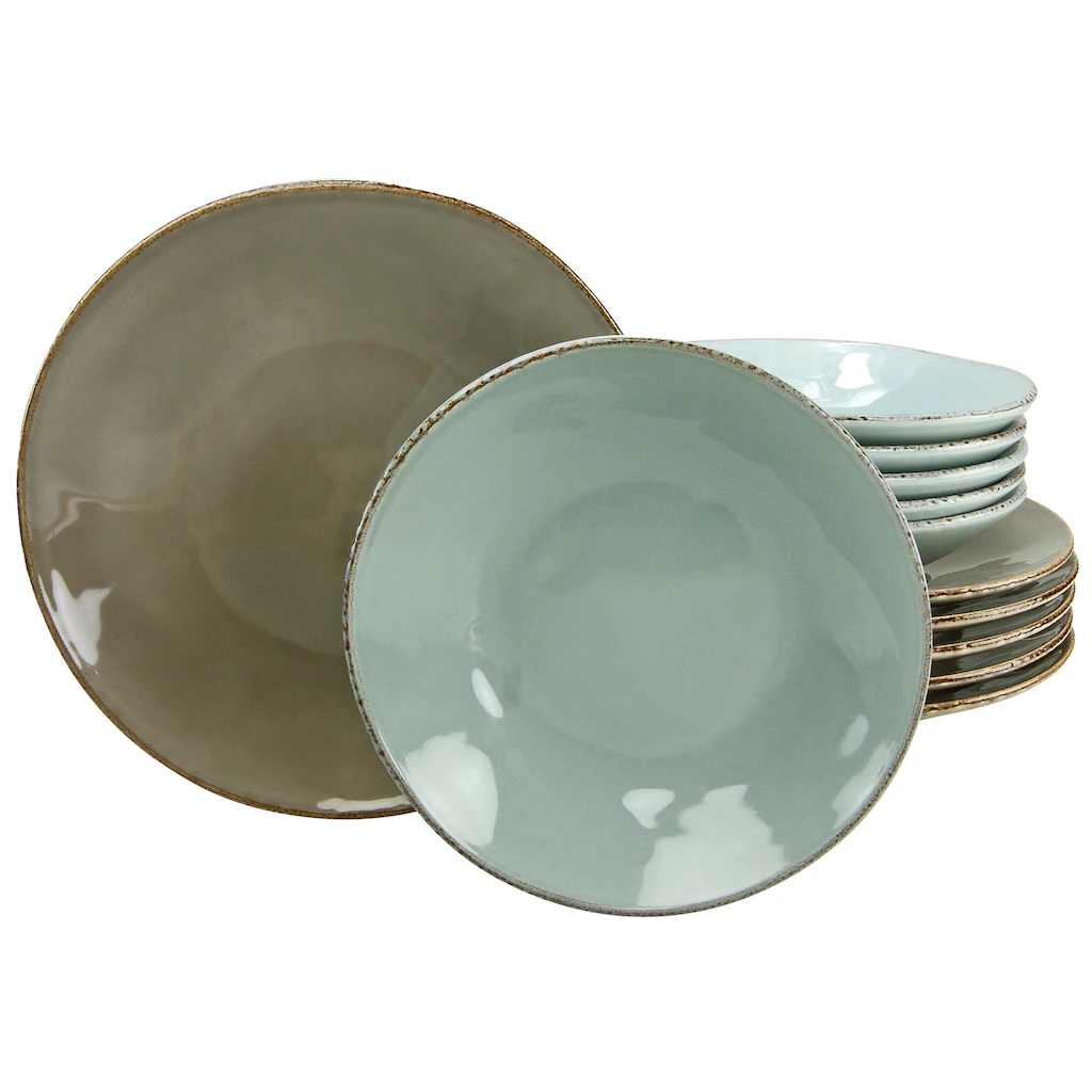 CreaTable Tafelservice »OSLO«, (Set, 12 tlg., Teller Set für 6 Personen), Service, Antik-Look CreaTable Tafelservice »OSLO«, (Set, 12 Tlg., Teller Set Für 6 Personen), Service, Antik-Look -Creatable 22385f3513f107c35b2597d22d9f726a