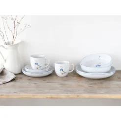CreaTable Kombiservice »AllRound«, (Set, 10 Tlg., Kaffeeservice Und Tafelservice Im Set, Für 2 Personen), Service, Moderne Formensprache, Gänse-Motiv, Made In Europe -Creatable 254e415951cb46f1c170665905b69b76