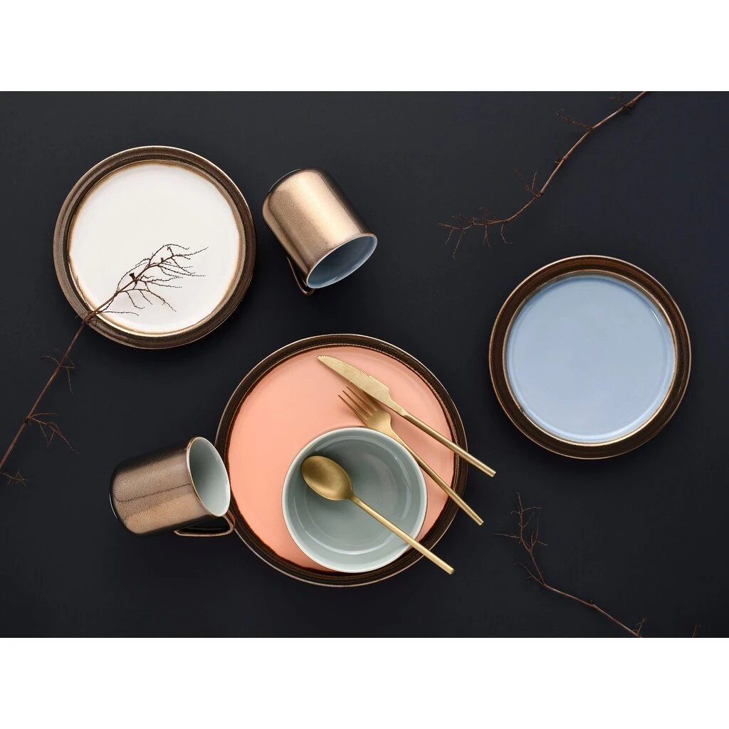 CreaTable Kombiservice »Rustikal Pastell«, (Set, 16 tlg., Kaffeeservice und Tafelservice im Set, für 4 Personen), Service, besonderer Effekt an Kanten und Rändern CreaTable Kombiservice »Rustikal Pastell«, (Set, 16 Tlg., Kaffeeservice Und Tafelservice Im Set, Für 4 Personen), Service, Besonderer Effekt An Kanten Und Rändern -Creatable 2b3827edfe0029f8d90d54f6200596c4