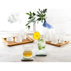 CreaTable Gläser-Set »TIMELESS Trinkgläser«, (Set, 8 Tlg.), 4 Wassergläser, 4 Whiskygläser Im Set -Creatable 2b98990e4cdc7fcaec149eb4b77f8c65