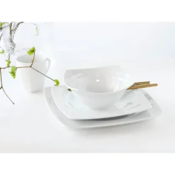 CreaTable Kombiservice »Celebration«, (Set, 16 Tlg., Kaffeeservice Und Tafelservice Im Set, Für 4 Personen), Service, Weiß, Abgerundete Ecken, Ausdrucksstarkes Innenrelief 5 CreaTable Kombiservice »Celebration«, (Set, 16 Tlg., Kaffeeservice Und Tafelservice Im Set, Für 4 Personen), Service, Weiß, Abgerundete Ecken, Ausdrucksstarkes Innenrelief -Creatable 3b934620939875ffc946dffba06dd998