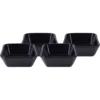 CreaTable Servierschale »Dip Bowl«, 4 Tlg., Aus Steinzeug, Dipschale, Snackschale, Topaktueller „Street Food“ Trend, Schwarz -Creatable 4093a5fe09028edd24c1c3f4cf4a9af1