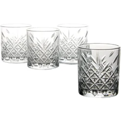 CreaTable Gläser-Set »TIMELESS Trinkgläser«, (Set, 8 Tlg.), 4 Wassergläser, 4 Whiskygläser Im Set -Creatable 41e44898191969c07238053f127214b8