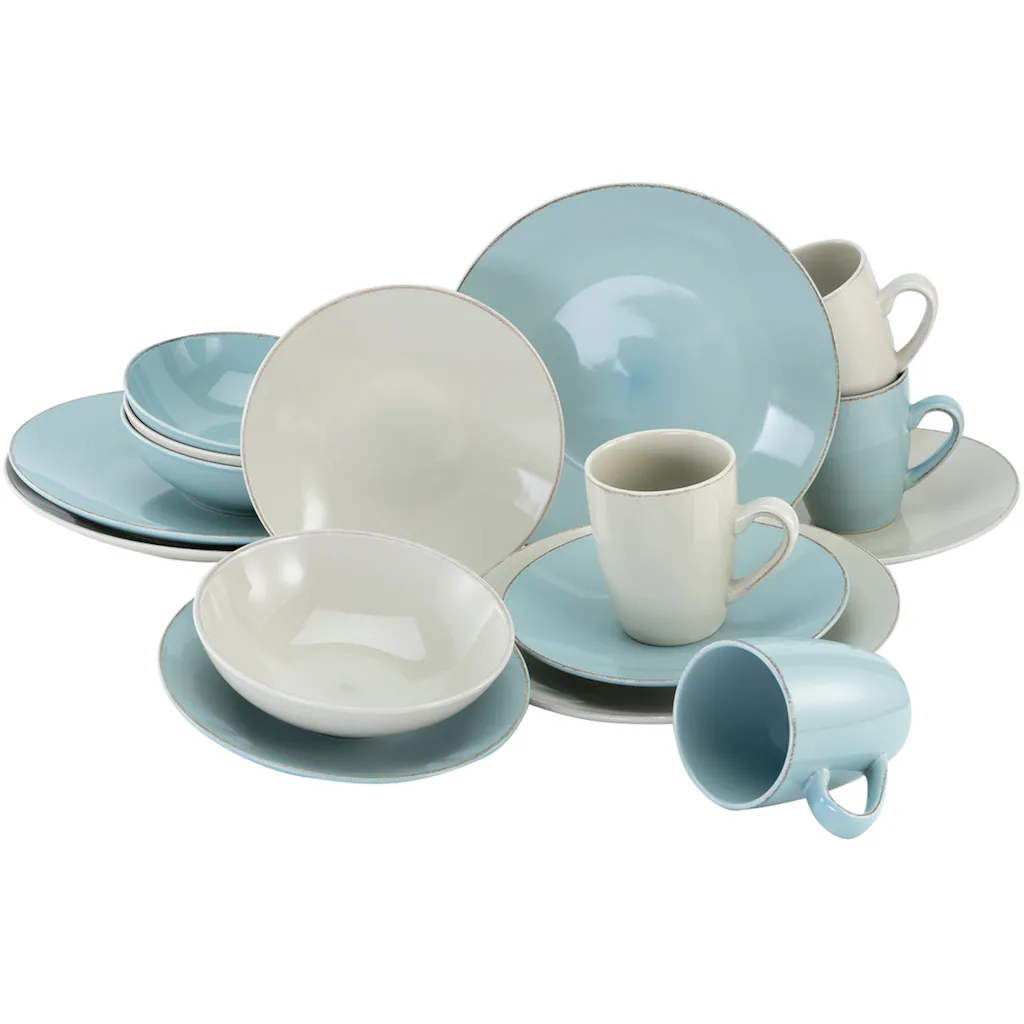 CreaTable Kombiservice »OSLO«, (Set, 16 tlg., Kaffeeservice und Tafelservice im Set, für 4 Personen), Service, mit nostalgischem Vintage Rand CreaTable Kombiservice »OSLO«, (Set, 16 Tlg., Kaffeeservice Und Tafelservice Im Set, Für 4 Personen), Service, Mit Nostalgischem Vintage Rand -Creatable 536dae52c63ef83f5f6ad9e00c604d7f