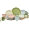 CreaTable Kombiservice »NATURE COLLECTION Pastell«, (Set, 16 Tlg., Kaffeeservice Und Tafelservice Im Set, Für 4 Personen), Service, Pastelltöne -Creatable 5ba81c236b31f2a4a2a7ca9ac0d61e61