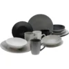 CreaTable Kombiservice »Manhattan«, (Set, 16 Tlg., Kaffeeservice Und Tafelservice Im Set, Für 4 Personen), Service, Moderne Coupeform -Creatable 5e4508ab0ae67cec015b668d17a60ff2