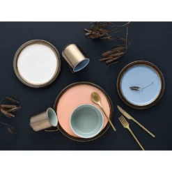 CreaTable Kombiservice »Rustikal Pastell«, (Set, 16 Tlg., Kaffeeservice Und Tafelservice Im Set, Für 4 Personen), Service, Besonderer Effekt An Kanten Und Rändern 6 CreaTable Kombiservice »Rustikal Pastell«, (Set, 16 Tlg., Kaffeeservice Und Tafelservice Im Set, Für 4 Personen), Service, Besonderer Effekt An Kanten Und Rändern -Creatable 5e8aa424a6cae4d46d62d23700c9623e