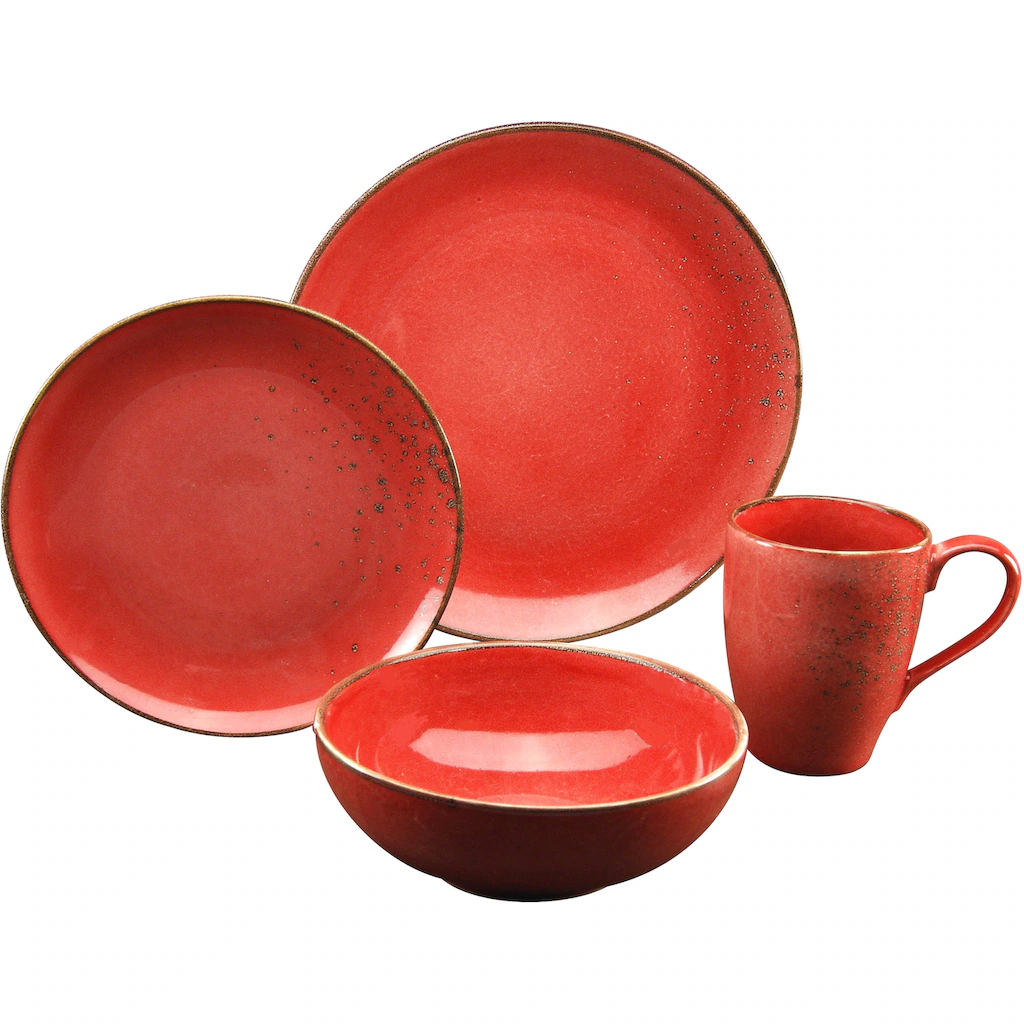 CreaTable Kombiservice »NATURE COLLECTION Summer«, (Set, 16 tlg., Kaffeeservice und Tafelservice im Set, für 4 Personen), Service, Naturfarben mit Sprenkeln, spülmaschinengeeignet CreaTable Kombiservice »NATURE COLLECTION Summer«, (Set, 16 Tlg., Kaffeeservice Und Tafelservice Im Set, Für 4 Personen), Service, Naturfarben Mit Sprenkeln, Spülmaschinengeeignet -Creatable 616a8fcbbf0891e4f58c936c2c08f45c