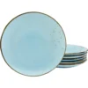 CreaTable Speiseteller »Essteller NATURE COLLECTION«, (Set, 6 St.), Teller Set Für 6 Personen, Ø 27 Cm, Steinzeug, Flache Teller -Creatable 674a0afcf9e076e845bf87c0e2a276a9