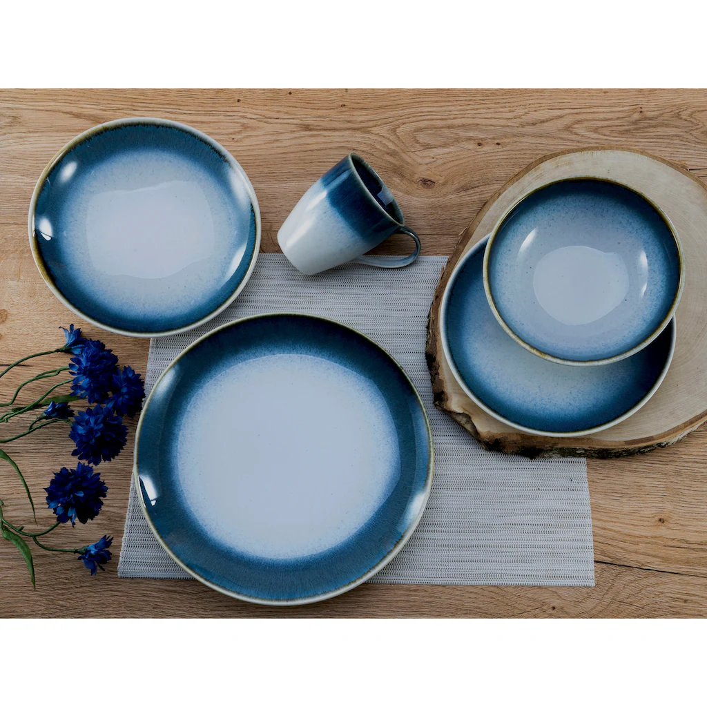 CreaTable Kombiservice »Casade«, (Set, 8 tlg., Kaffeeservice und Tafelservice im Set, für 2 Personen), Service, Spezialglasur, organischer Verlauf CreaTable Kombiservice »Casade«, (Set, 8 Tlg., Kaffeeservice Und Tafelservice Im Set, Für 2 Personen), Service, Spezialglasur, Organischer Verlauf -Creatable 68a87695f8ccc8391f10a6df155b6f3e