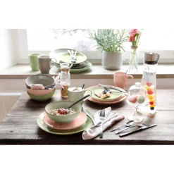 CreaTable Kombiservice »NATURE COLLECTION Vintage Garden«, (16 Tlg., Kaffeeservice Und Tafelservice Im Set, Für 4 Personen), Service -Creatable 6a3e8e55715b3c78720516c24dd1da42