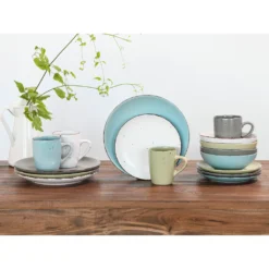 CreaTable Kombiservice »Fashion«, (Set, 16 Tlg., Kaffeeservice Und Tafelservice Im Set, Für 4 Personen), Service, Vintage-Look -Creatable 6cd135a65e1107764836dc741faf32b5