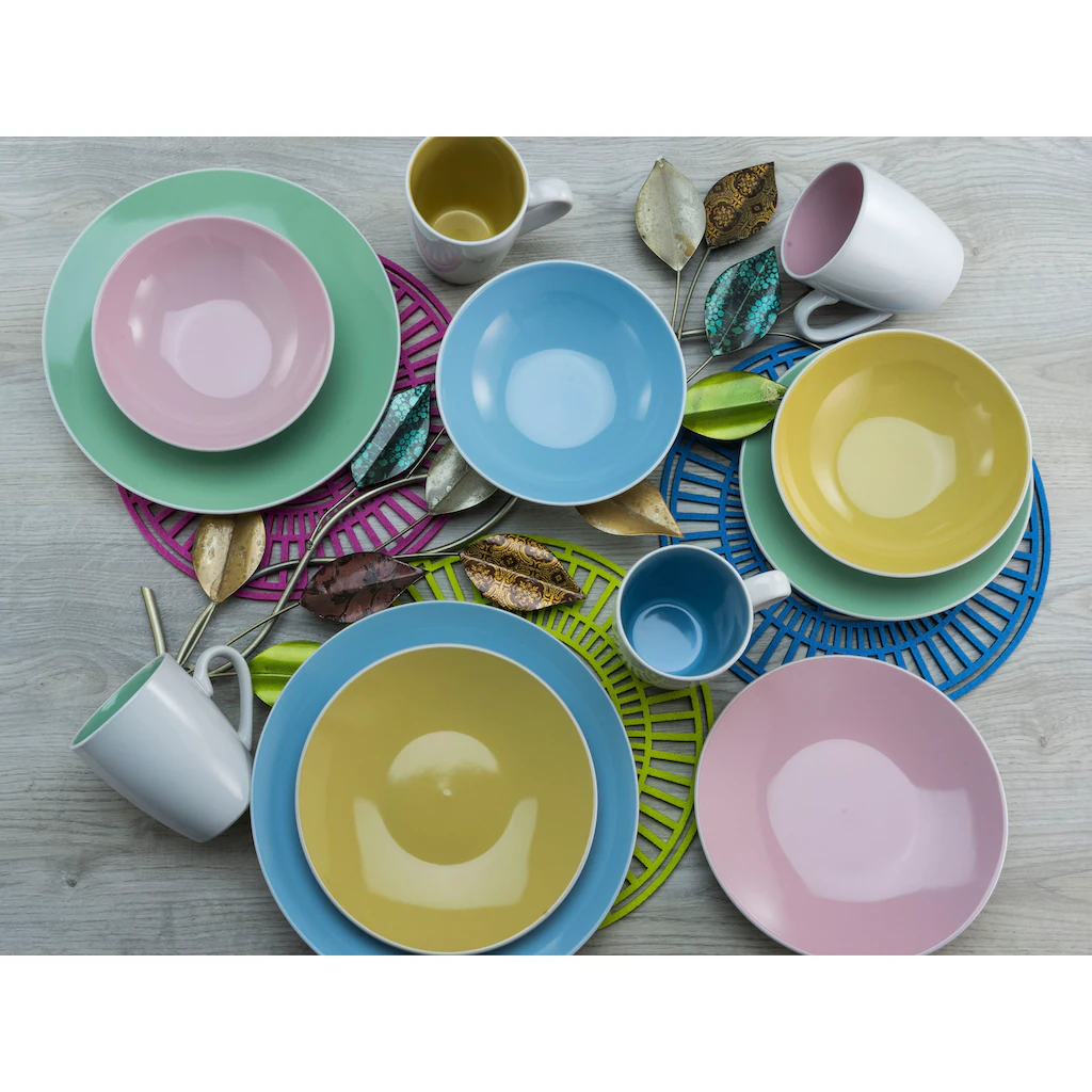 CreaTable Kombiservice »Nice Cream«, (Set, 16 tlg., Kaffeeservice und Tafelservice im Set, für 4 Personen), Service, Pastellfarben CreaTable Kombiservice »Nice Cream«, (Set, 16 Tlg., Kaffeeservice Und Tafelservice Im Set, Für 4 Personen), Service, Pastellfarben -Creatable 7df1cf294164a90c7dc55bcc1acf0761