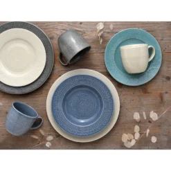 CreaTable Kombiservice »Classico Colors«, (Set, 16 Tlg., Kaffeeservice Und Tafelservice Im Set, Für 4 Personen), Service, Neue Fahnenform Mit Ausdrucksstarkem Relief, Made In Europe 6 CreaTable Kombiservice »Classico Colors«, (Set, 16 Tlg., Kaffeeservice Und Tafelservice Im Set, Für 4 Personen), Service, Neue Fahnenform Mit Ausdrucksstarkem Relief, Made In Europe -Creatable 7f35f9dc914e0dab84781b97ba176f83