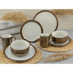 CreaTable Kombiservice »Modern Industrial«, (Set, 8 Tlg., Kaffeeservice Und Tafelservice Im Set, Für 2 Personen), Service, Spezialglasur In Weiß Mit Glänzenden Sprenkeln 3 CreaTable Kombiservice »Modern Industrial«, (Set, 8 Tlg., Kaffeeservice Und Tafelservice Im Set, Für 2 Personen), Service, Spezialglasur In Weiß Mit Glänzenden Sprenkeln -Creatable 85641b94a81b38a26f5d4318646592dc