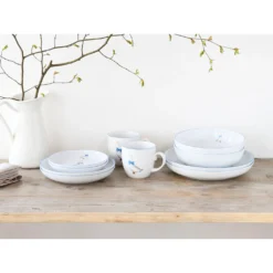 CreaTable Kombiservice »AllRound«, (Set, 10 Tlg., Kaffeeservice Und Tafelservice Im Set, Für 2 Personen), Service, Moderne Formensprache, Gänse-Motiv, Made In Europe -Creatable 8b2ad3d3c918fa7017c75f0c685e3884
