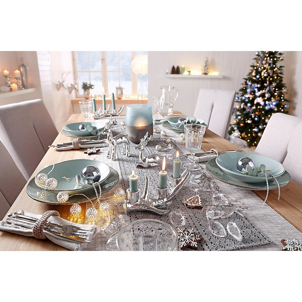 CreaTable Tafelservice »OSLO«, (Set, 12 tlg., Teller Set für 6 Personen), Service, Antik-Look CreaTable Tafelservice »OSLO«, (Set, 12 Tlg., Teller Set Für 6 Personen), Service, Antik-Look -Creatable 8d95ec0d75b4c6c76697ed841e4432eb