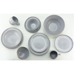 CreaTable Kombiservice »LOFT STONE«, (Set, 16 Tlg., Kaffeeservice Und Tafelservice Im Set, Für 4 Personen), Service, Mikrowellengeeignet -Creatable 9a84b3e8d451822673db65fba17926b1