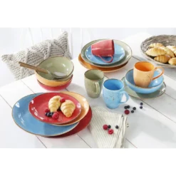 CreaTable Kombiservice »NATURE COLLECTION Summer«, (Set, 16 Tlg., Kaffeeservice Und Tafelservice Im Set, Für 4 Personen), Service, Naturfarben Mit Sprenkeln, Spülmaschinengeeignet 3 CreaTable Kombiservice »NATURE COLLECTION Summer«, (Set, 16 Tlg., Kaffeeservice Und Tafelservice Im Set, Für 4 Personen), Service, Naturfarben Mit Sprenkeln, Spülmaschinengeeignet -Creatable 9c3d1ae9915ce5e7f0fc573f190ed3f6