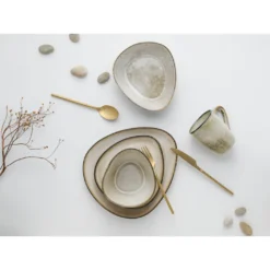 CreaTable Kombiservice »Cloudy«, (Set, 10 Tlg., Kaffeeservice Und Tafelservice Im Set, Für 2 Personen), Service, Moderne, Organische Und Unregelmäßige Form -Creatable 9d57df1c552e6ed2f6e008a8a65acb0b