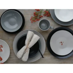 CreaTable Kombiservice »Manhattan«, (Set, 16 Tlg., Kaffeeservice Und Tafelservice Im Set, Für 4 Personen), Service, Moderne Coupeform -Creatable 9dea3a3b1692ccd25c17ccf7422a0e65