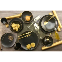 CreaTable Kombiservice »Rusty«, (Set, 20 Tlg., Kaffeeservice Und Tafelservice Im Set, Für 4 Personen), Service, Seidenmatte Glasur -Creatable 9e409b3db2feaea6dda753c6e3a44cc7