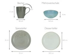 Kombiservice Skandinavian 16tlg. -Creatable FJPG S700 149