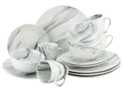Kombiservice Marmor 16tlg.