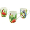 CreaTable Becher »Kaffeebecher Aloha«, (Set, 6 Tlg.), Tropic-Design, Tassen Set, 6-teilig -Creatable b3e28608de82d4911a1db16f156e3ea3