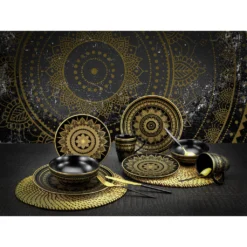 CreaTable Kombiservice »Mandala Gold«, (Set, 8 Tlg., Kaffeeservice Und Tafelservice Im Set, Für 2 Personen), Service, Goldene Orientalische Motive 5 CreaTable Kombiservice »Mandala Gold«, (Set, 8 Tlg., Kaffeeservice Und Tafelservice Im Set, Für 2 Personen), Service, Goldene Orientalische Motive -Creatable c1d797a57febf59634641bae2ff4653b