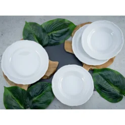 CreaTable Tafelservice »Maria Theresia«, (Set, 12 Tlg., Teller Set Für 6 Personen), Geschirr, Teller Set, Weiß, Mikrowellengeeignet 5 CreaTable Tafelservice »Maria Theresia«, (Set, 12 Tlg., Teller Set Für 6 Personen), Geschirr, Teller Set, Weiß, Mikrowellengeeignet -Creatable c81858b9b5e6093308f50ede35ec810b