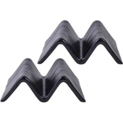 CreaTable Servierplatte »Taco Stand«, (Set, 2 Tlg.), Servier Set, Schwarz, Topaktueller „Street Food“ Trend