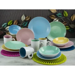 CreaTable Kombiservice »Nice Cream«, (Set, 16 Tlg., Kaffeeservice Und Tafelservice Im Set, Für 4 Personen), Service, Pastellfarben 5 CreaTable Kombiservice »Nice Cream«, (Set, 16 Tlg., Kaffeeservice Und Tafelservice Im Set, Für 4 Personen), Service, Pastellfarben -Creatable cdc1476a1cb95d45d09de5d99f548266