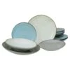 12-tlg. Teller Set Nature Collection Skandinavien In Mehrfarbig 2 12-tlg. Teller Set Nature Collection Skandinavien In Mehrfarbig -Creatable creatable 12 tlg teller set nature collection skandinavien in mehrfarbig