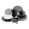16-tlg. Kombiservice Very Cool In Anthrazit -Creatable creatable 16 tlg kombiservice very cool in anthrazit