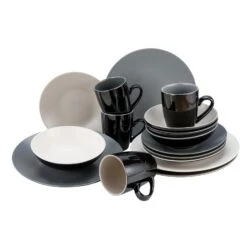 16-tlg. Kombiservice Very Cool In Anthrazit