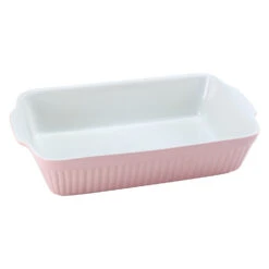 Auflaufform Classic Pastell Kitchen Rechteckig, 34 X 20 X 5,5 Cm In Rose