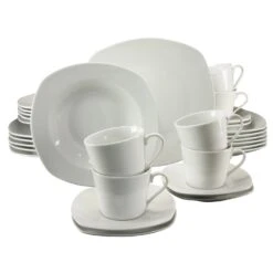 CreaTable, Amelie 19512, Serie Amelie Weiss, Kombiservice 30 Tlg