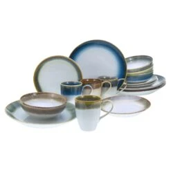 CreaTable Cascade Kombiservice 16 Teilig In Mehrfarbig