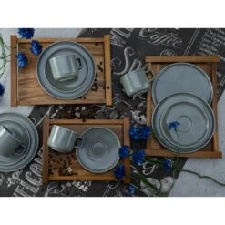 CreaTable Chef Collection Kaffeeservice 18 Teilig In Grau -Creatable creatable creatable chef collection kaffeeservice 18 teilig in grau 6