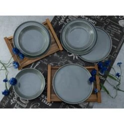 CreaTable Chef Collection Tafelservice 12 Teilig In Grau -Creatable creatable creatable chef collection tafelservice 12 teilig in grau 5