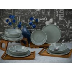 CreaTable Chef Collection Tafelservice 12 Teilig In Grau -Creatable creatable creatable chef collection tafelservice 12 teilig in grau 6