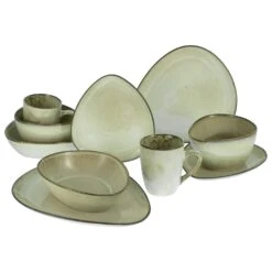 CreaTable Cloudy Kombiservice 10 Teilig In Sand