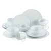 CreaTable Enjoy Blue Line Kombiservice 16 Teilig In Weiß