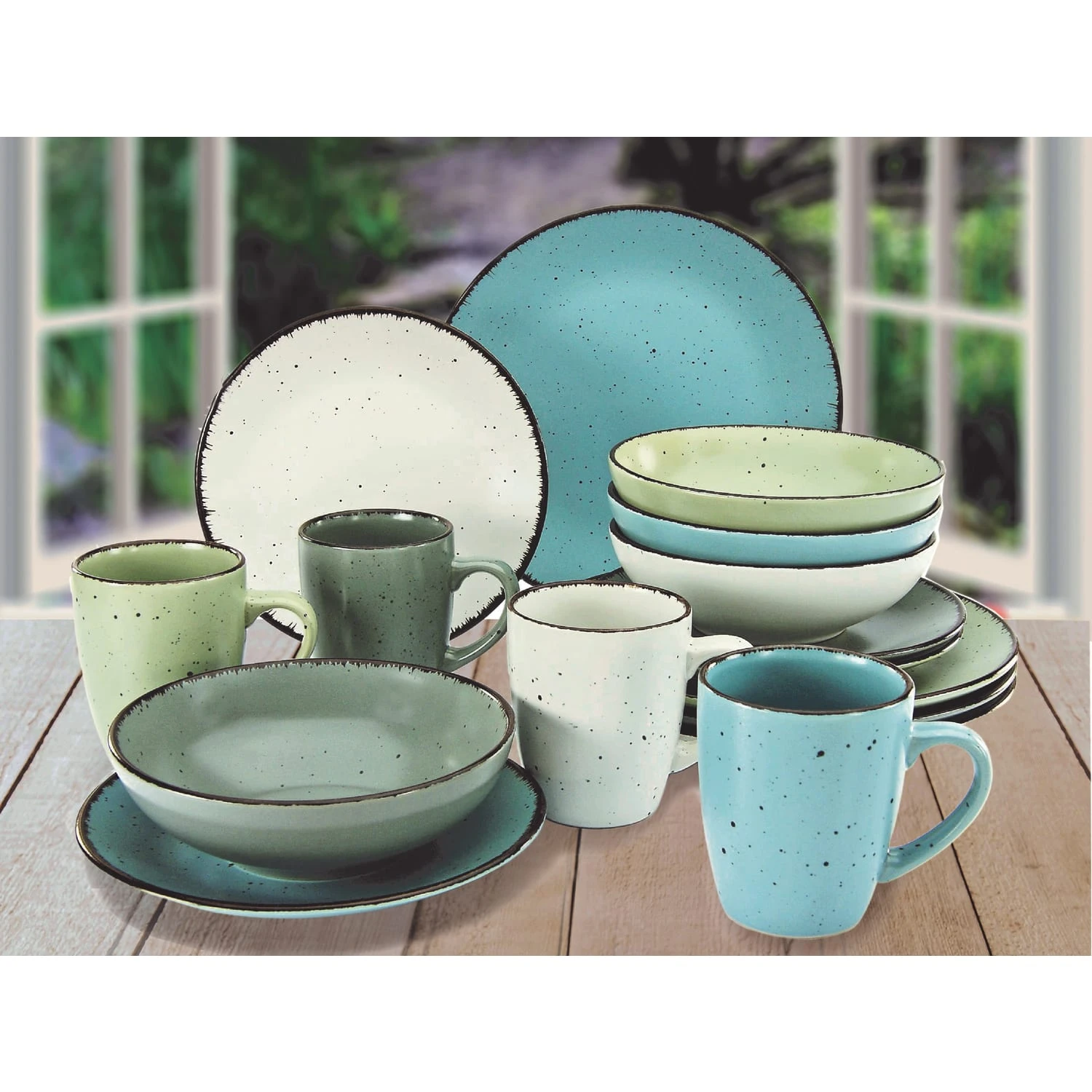 CreaTable Fashion Kombiservice 16 teilig in mehrfarbig CreaTable Fashion Kombiservice 16 Teilig In Mehrfarbig -Creatable creatable creatable fashion kombiservice 16 teilig in mehrfarbig 1