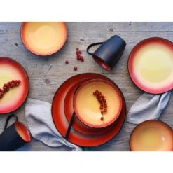 CreaTable Hot Red Kombiservice 16 Teilig In Rot/Gelb/Schwarz 5 CreaTable Hot Red Kombiservice 16 Teilig In Rot/Gelb/Schwarz -Creatable creatable creatable hot red kombiservice 16 teilig in rot gelb schwarz 3