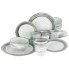 CreaTable La Gomera Blanca Kombiservice 16 Teilig In Weiß/Schwarz -Creatable creatable creatable la gomera blanca kombiservice 16 teilig in weiss schwarz