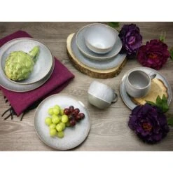 CreaTable Loft Stone Kombiservice 16 Teilig In Stein -Creatable creatable creatable loft stone kombiservice 16 teilig in stein 2