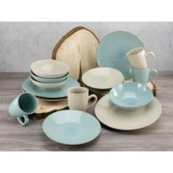 CreaTable, Oslo 22244, Serie OSLO, Geschirrset, Kombiservice 16 Teilig -Creatable creatable creatable oslo 22244 serie oslo geschirrset kombiservice 16 teilig 1